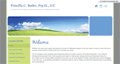 Desktop Screenshot of drbutler.info