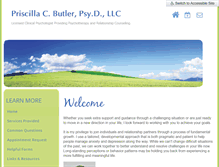 Tablet Screenshot of drbutler.info